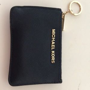 MICHAEL KORS NAVY BLUE WALLET